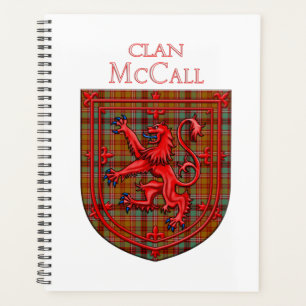 Agenda McCall Tartan Scottish Plaid Lion Rampant