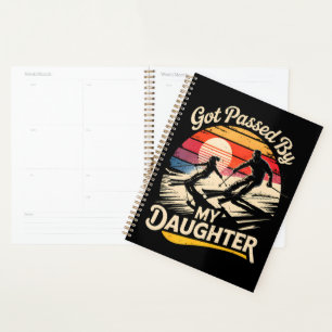Agenda Me Adelantó Mi Hija Divertido Esquiador Amante Del