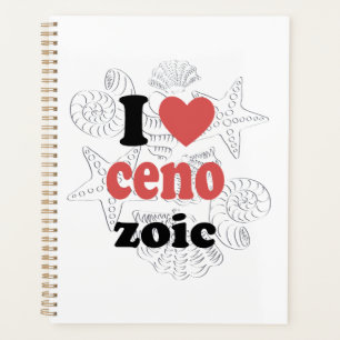 Agenda Me encanta la cita graciosa del Cenozoico para los