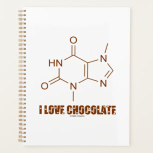 Agenda Me encanta la química de la teobromina del chocol