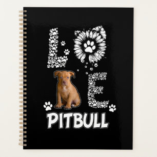 Agenda Me encantan los perros Pitbull