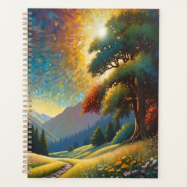 Agenda Meadow Flowers Colorful Art