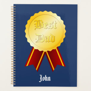Agenda Medalla Cinta Mejor Papá Día del Padre