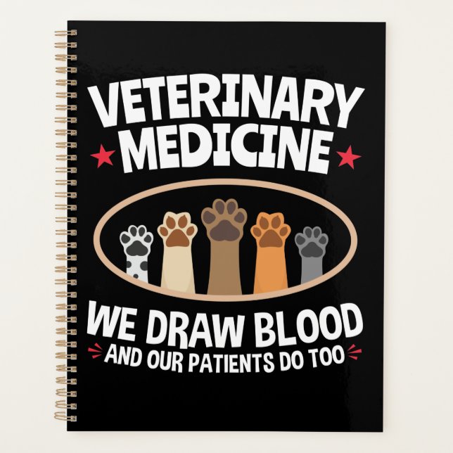 Agenda Medicina Veterinaria Dibujamos Tecnología De Vet G (Anverso)