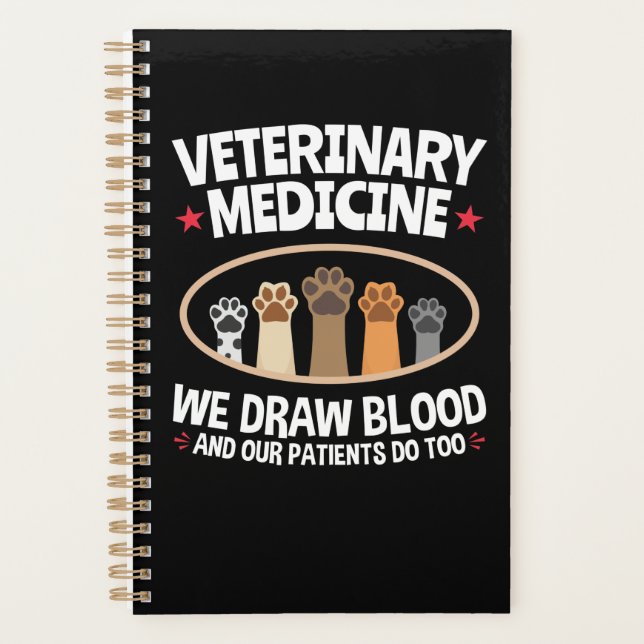 Agenda Medicina Veterinaria Dibujamos Tecnología De Vet G (Anverso)