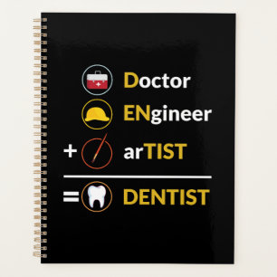 Agenda Médico + Ingeniero + Artista = Dentista Dental Gra