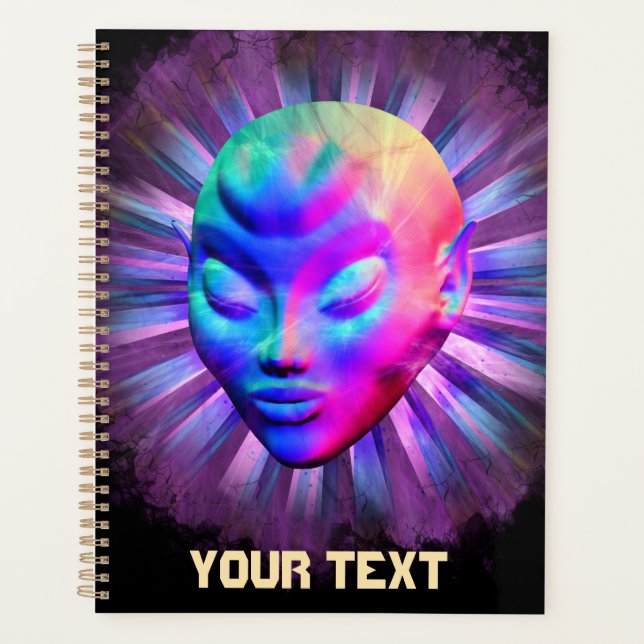 Agenda Meditación psicodélica de Alien (Anverso)