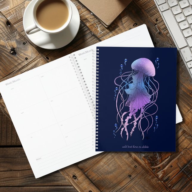 Agenda Medusa Etérea Violeta Azul (Subido por el creador)