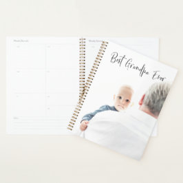 Agenda Mejor guión de foto Personalizado del abuelo moder