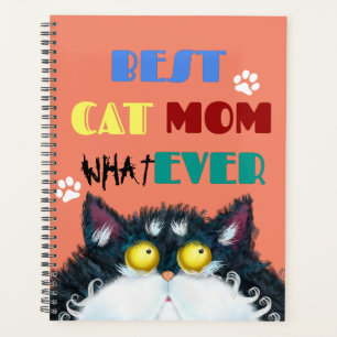 Agenda Mejor Madre De Gato Gracioso Gato Amantes