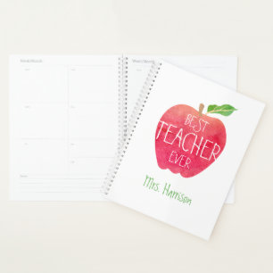 Agenda Mejor Maestría de Manzana de Agua Personalizada