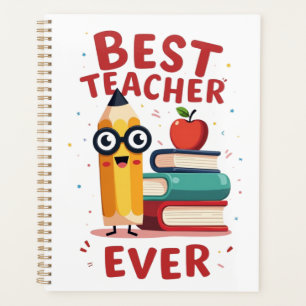 Agenda Mejor Maestro Regalo de Agradecimiento