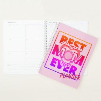 Agenda Mejor mamá siempre-duotono