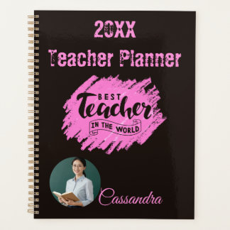 Agenda Mejor Profesor del Mundo Foto Nombre 20XX Profesor