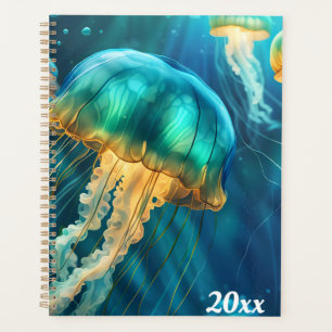 Agenda Melancolía azul y verde