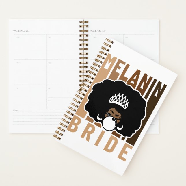 Agenda Melanin Bride Poppin (Demostración)