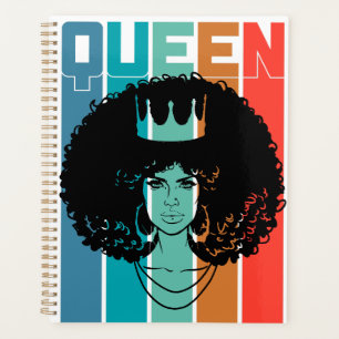 Agenda Melanin Sista, una mujer negra afroamericana