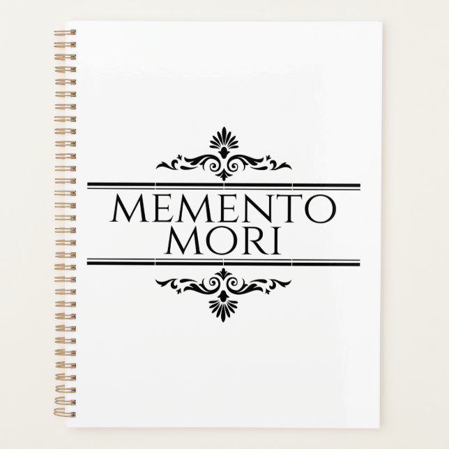 Agenda Memento Mori (Anverso)