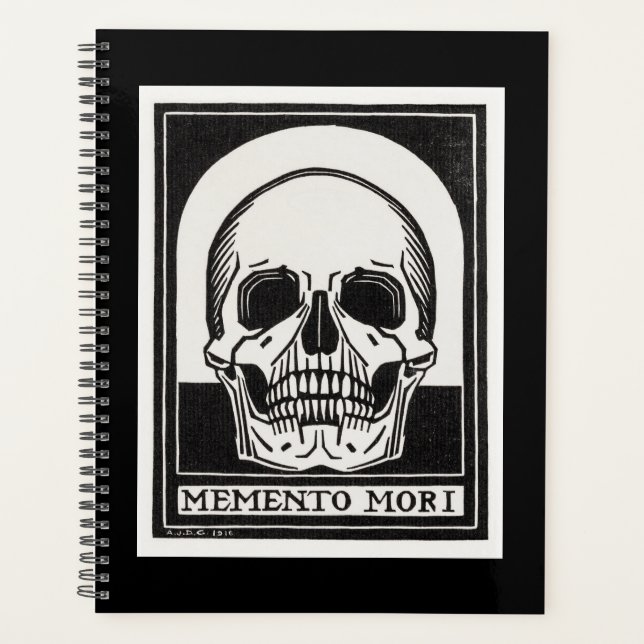 Agenda Memento Mori Skull (Anverso)