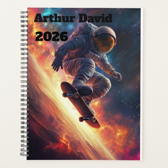 Agenda Men's Personalised 2026 Planner (Anverso)