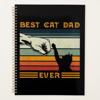 Agenda Mens Vintage El Mejor Padre Gato Que Nunca Gane Ga