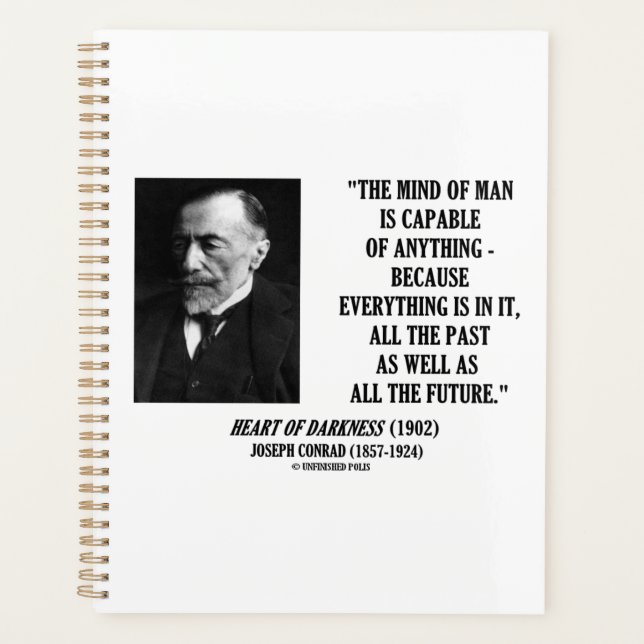 Agenda Mente Del Hombre Capaz De Cualquier Cosa En Ella (Anverso)