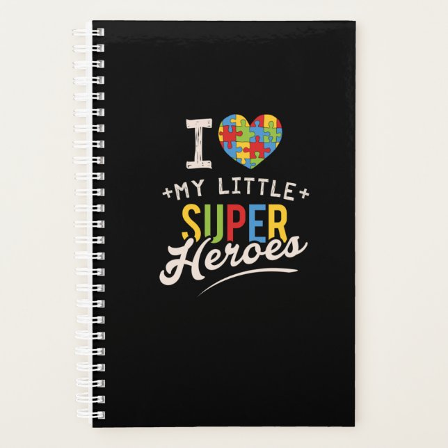 Agenda Mes del autismo para profesor de educación especia (Anverso)