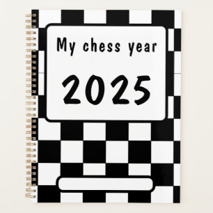 Agenda Mi año de ajedrez 2025,