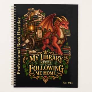 Agenda Mi biblioteca siempre me sigue a casa | Dragón de