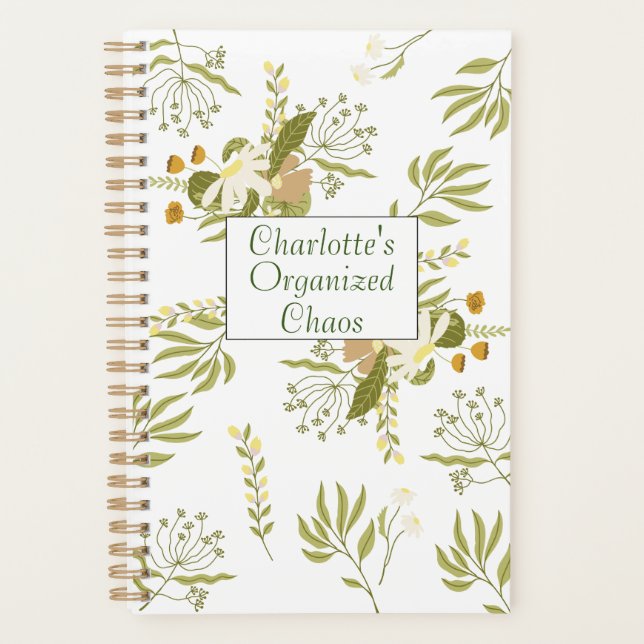 Agenda Mi caos organizado personalizado (Anverso)