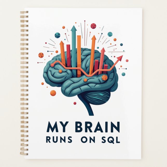 Agenda Mi cerebro funciona con SQL (Anverso)