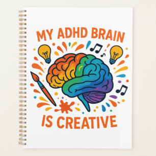 Agenda Mi cerebro para el TDAH es creativo - Orgullo neur