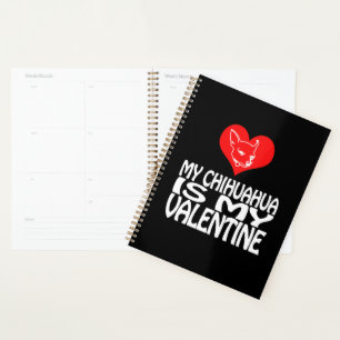 Agenda Mi Chihuahua es mi San Valentín