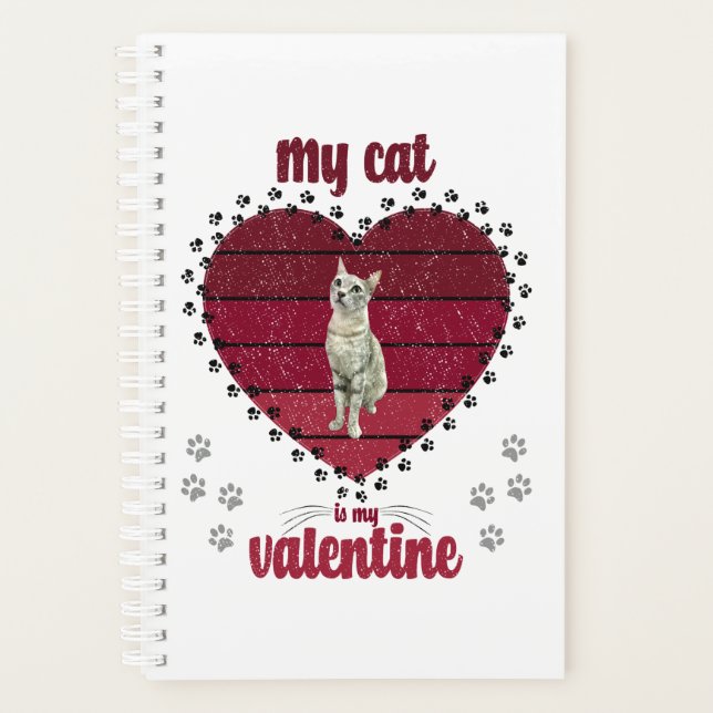 Agenda Mi Gato Es Mi Valentín (Anverso)