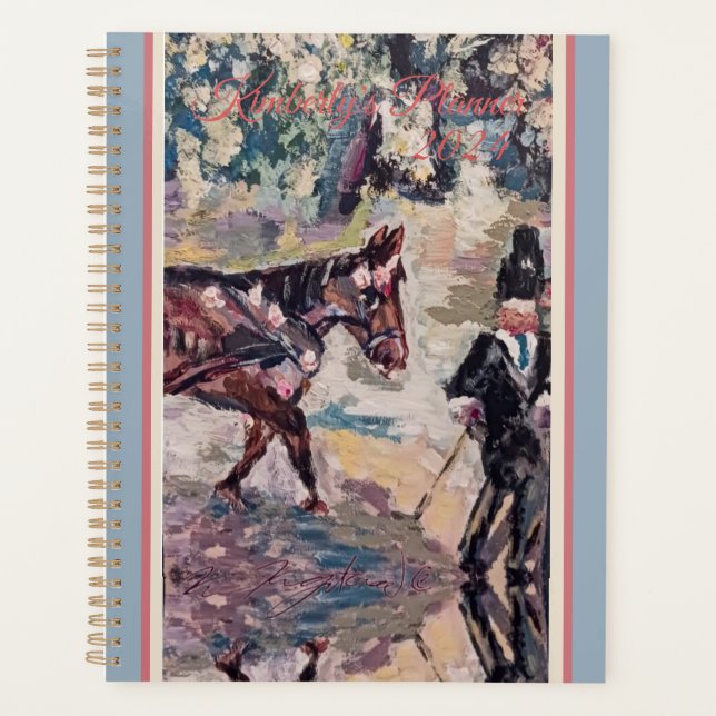 Agenda mi horsey renoir (Anverso)