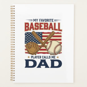 Agenda Mi jugador de béisbol favorito me llama papá vinta