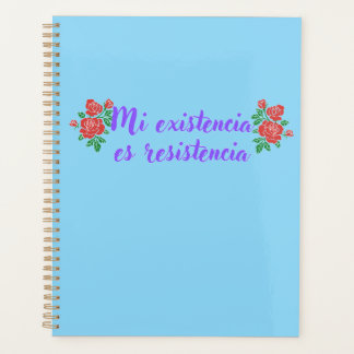 Agenda Mi resistencia con rosas