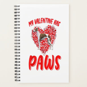 Agenda Mi Valentín Tiene Patas. Greyhound Valentine ital