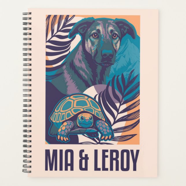 Agenda Mia Leroy Dog Tortoise (Anverso)
