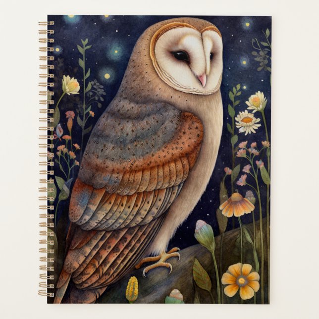 Agenda Midnight Owl Planner (Anverso)