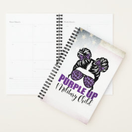 Agenda Militar - Arriba el Niño Militar de Morado