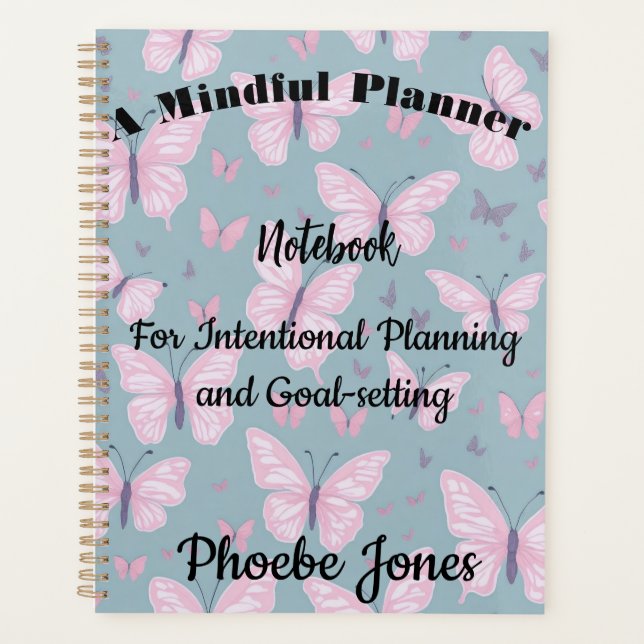 Agenda Mindful Planner for Intentional Planning and Goal- (Anverso)