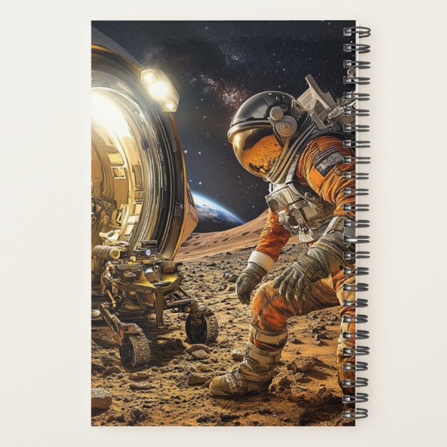 Agenda Minería y exploración espaciales (Reverso)