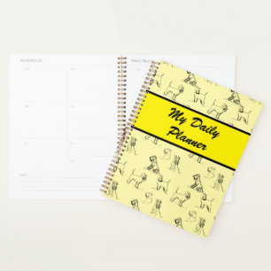 Agenda Miniature Schnauzer Amarillo
