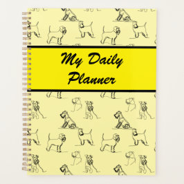 Agenda Miniature Schnauzer Amarillo