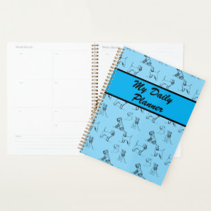 Agenda Miniature Schnauzer Azul Claro