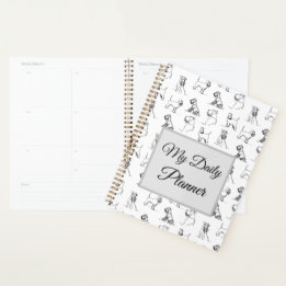 Agenda Miniature Schnauzer Blanco