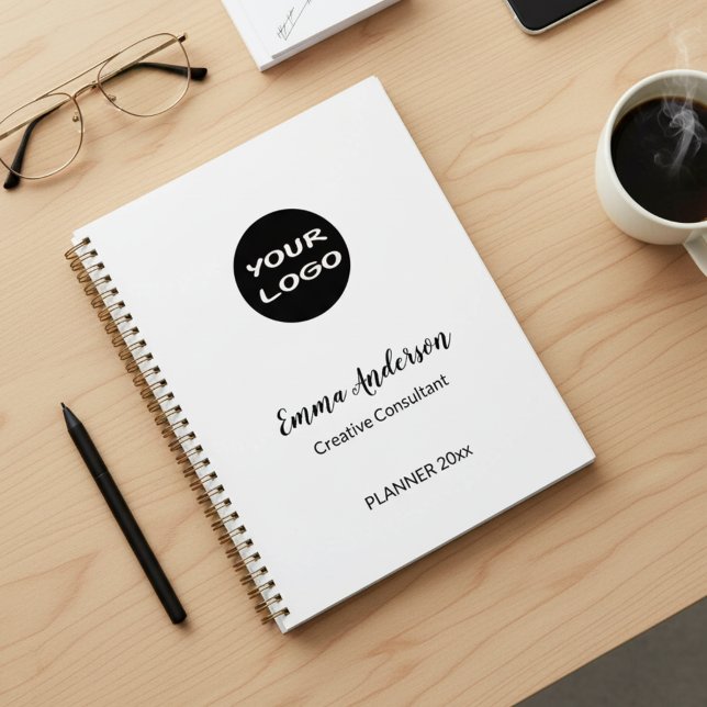 Agenda Minimal Modern Professional | Your Logo (Subido por el creador)