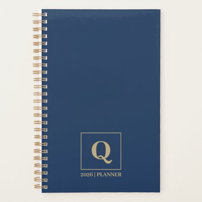 Agenda Minimalist 2026 Planner | Elegant Modern Design (Anverso)