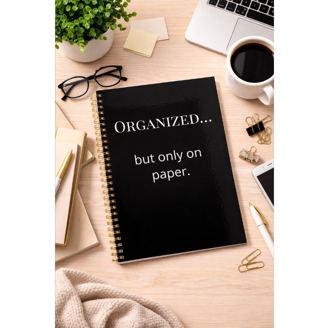 Agenda Minimalist Planner Custom Initial Back Cover (Subido por el creador)